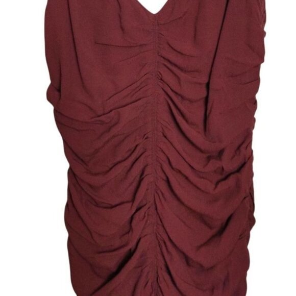 Aritzia Wilfred Veda Ruched Mini Dress - Picture 9 of 10